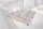 Tablett 50 cm Sheesham Holz massiv Braun Grau quadratisch