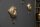 Garderobenhaken 3er Set Metall in Gold Handarbeit Affen