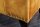 Hocker Samt Holz 45 x 80 cm in Gelb Braun Chesterfield