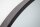 Wandspiegel Schwarzer Rahmen Metall H: 90 cm Handarbeit Unikat