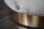 Sitzhocker Grau Gold klein Ø 37 cm H: 38 cm aus Samt Metall