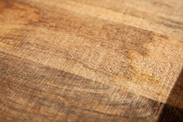 Tablett Mangoholz mit erhöhtem Rand 50 cm Handarbeit