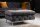 Sitzhocker Samt Metall Chesterfield Grau Silber L: 92 cm