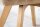 Drehstuhl Samt Holz ohne Rollen Creme Beige Natur