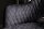 Barstuhl mit Lehne Samt Metall Grau Schwarz Gold VENUS
