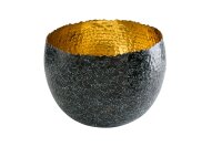 Dekoschale Handarbeit Ø 28 cm klein Hammerschlag...