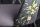 Esszimmerstuhl ohne Armlehne Samt Metall florales Muster Grau