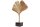 Dekostatue Metall Asiatisch 34cm Gold Ginko Design Handarbeit