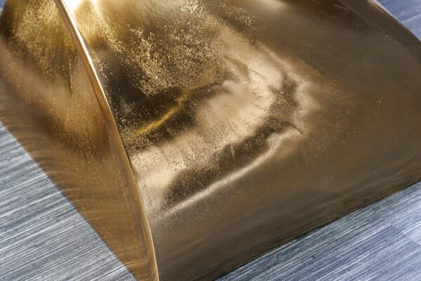 Podest Metall in Gold H: 45 cm Handarbeit VENICE