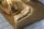 Podest Metall in Gold H: 45 cm Handarbeit VENICE