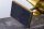 Deko Statue Metall Hai Fisch in Gold 68 cm lang Handarbeit