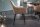 Armlehnstuhl Chesterfield Samt Metall in Beige Schwarz
