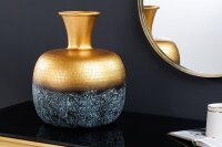 Deko Vase Metall in Gold Patina Ø 30 cm H: 36 cm...