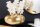 Deko Vase Metall in Gold Ø 35 cm Orientalisch Hammerschlag