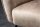 Ohrensessel Samt Beige Creme mit Armlehne Chesterfield