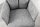 Bürostuhl Grau Schwarz drehbar aus Stoff Metall ohne Rollen