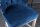 Barhocker Samt Edelstahl in Blau Silber Chesterfield