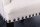 Polsterstuhl mit Armlehne Beige aus Stoff Holz Chesterfield