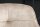 Barhocker Samt Metall in Creme Beige Schwarz mit Lehne