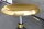 Barhocker höhenverstellbar Metall in Gold Schwarz