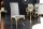 Esszimmerstuhl Samt Edelstahl Barock Design in Grau Gold