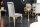 Esszimmerstuhl Samt Edelstahl Barock Design in Grau Gold