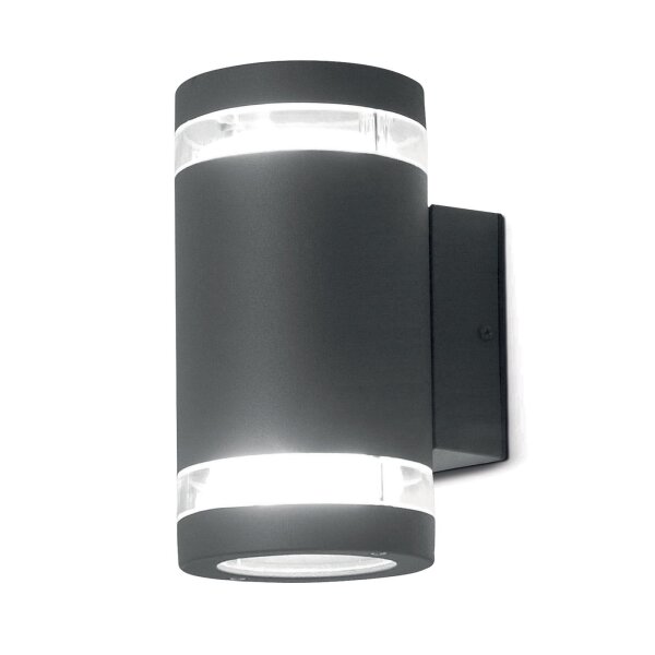 Up Down Lampe Außen IP44 inkl. LED vielseitig Haus