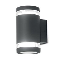 Up Down Lampe Außen IP44 inkl. LED vielseitig Haus