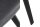 Armlehnstuhl Stoff Metall in Grau Schwarz B: 54 cm Bauhaus