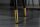 Esstischstuhl Samt Metall in Petrol Schwarz Gold mit Armlehne