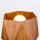 Tischleuchte Dreibein aus Teak Holz Furnier 62 cm hoch E27