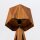 Tischleuchte Dreibein aus Teak Holz Furnier 62 cm hoch E27