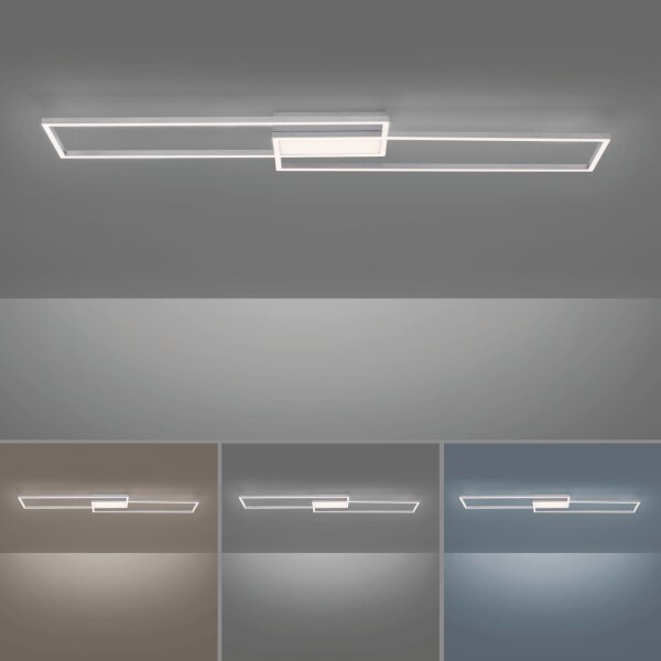 LED Deckenlampe Metall 2700-5000 K L:109 cm dimmbar