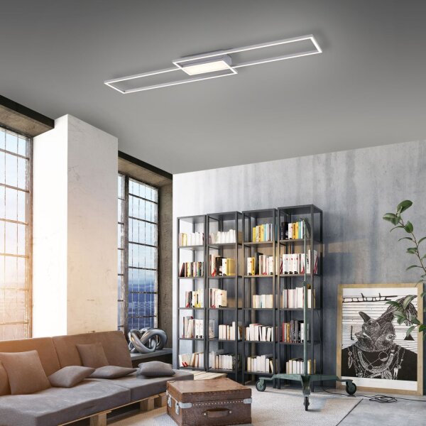 LED Deckenlampe Metall 2700-5000 K L:109 cm dimmbar