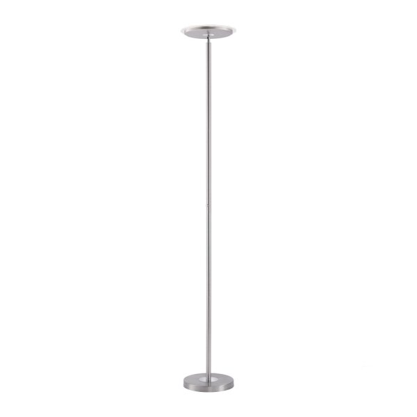 Flexibler LED Deckenfluter Stahl Touch 181 cm dimmbar
