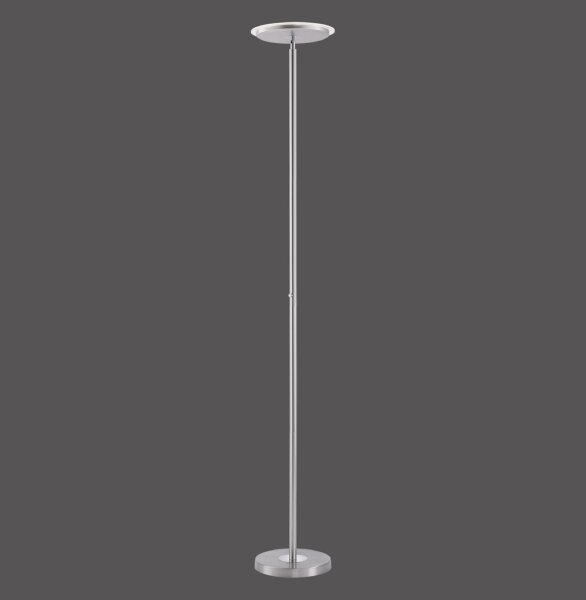 Flexibler LED Deckenfluter Stahl Touch 181 cm dimmbar
