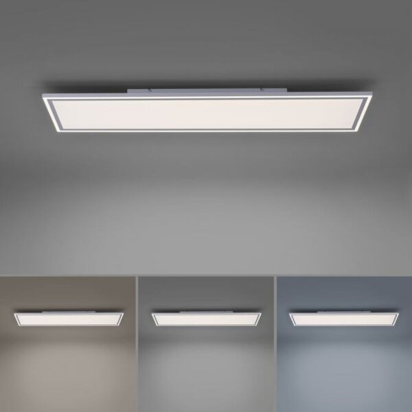 Dimmbare LED Deckenleuchte Fernbedienung 54 W 121,4 cm