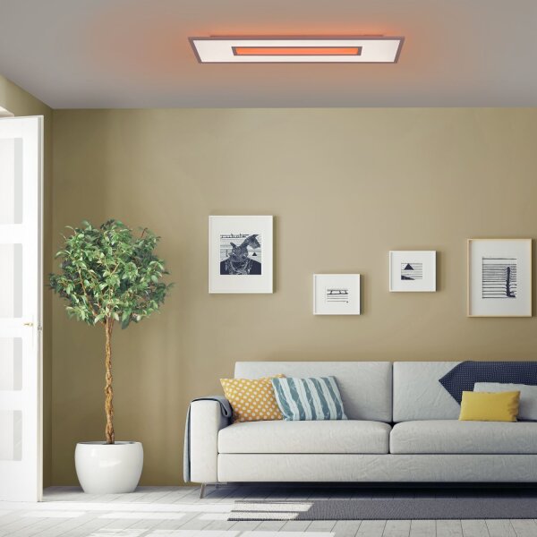 LED Deckenlampe Weiß RGB Licht dimmbar 2700-5000 K 34 W