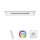 LED Deckenlampe Weiß RGB Licht dimmbar 2700-5000 K 34 W