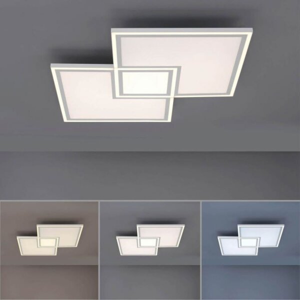 Dimmbare LED Deckenleuchte Fernbedienung 6900 lm 67 cm