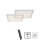 Dimmbare LED Deckenleuchte Fernbedienung 6900 lm 67 cm