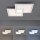 Dimmbare LED Deckenleuchte Fernbedienung 6900 lm 67 cm