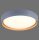 LED Deckenleuchte Grau Natur Ø40 cm 3400 lm dimmbar