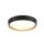 LED Deckenleuchte Schwarz Natur Ø40 cm 3400 lm dimmbar