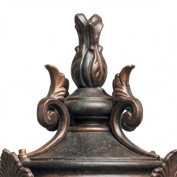 Garten Standleuchte BISHOP H:117cm in Bronze antik