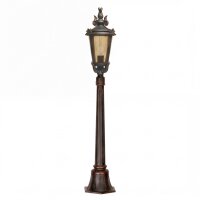 Garten Standleuchte BISHOP H:117cm in Bronze antik