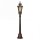 Garten Standleuchte BISHOP H:117cm in Bronze antik