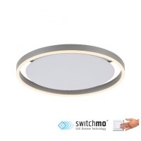 LED Deckenlampe Aluminium Metall Ø39,3 cm 20 W...