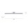 LED Wandlampe in Chrom Metall 1550 lm neutralweiß 60 cm
