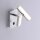 LED Wandspot in Stahl Metall beweglich 225 lm Schalter